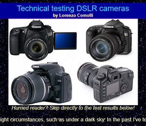Lorenzo Comolli’s DSLR review for astrophotographers.