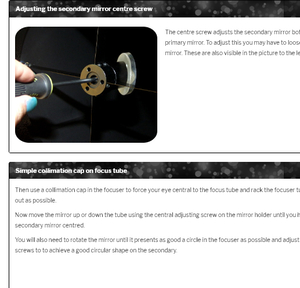 Astro-Baby's Newtonian reflector collimation guide