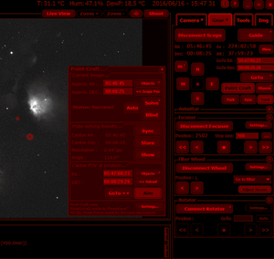 Astrophotography Tool image capture and telescope control software