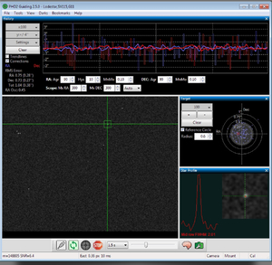 PHD2 auto-guiding and alignment software