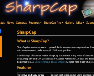 Sharpcap/Sharpcap Pro Capture Software