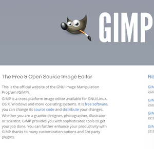 The GNU Image Manipulation Program (The GIMP)