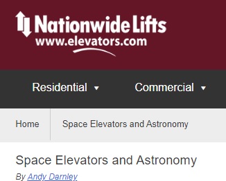 Elevators.com's resource page on Space Elevators